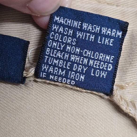 Polo Ralph Lauren Cargo Shorts Men 38 Beige Heavy Cotton Outdoor Skater‎ Pockets - Picture 9 of 15